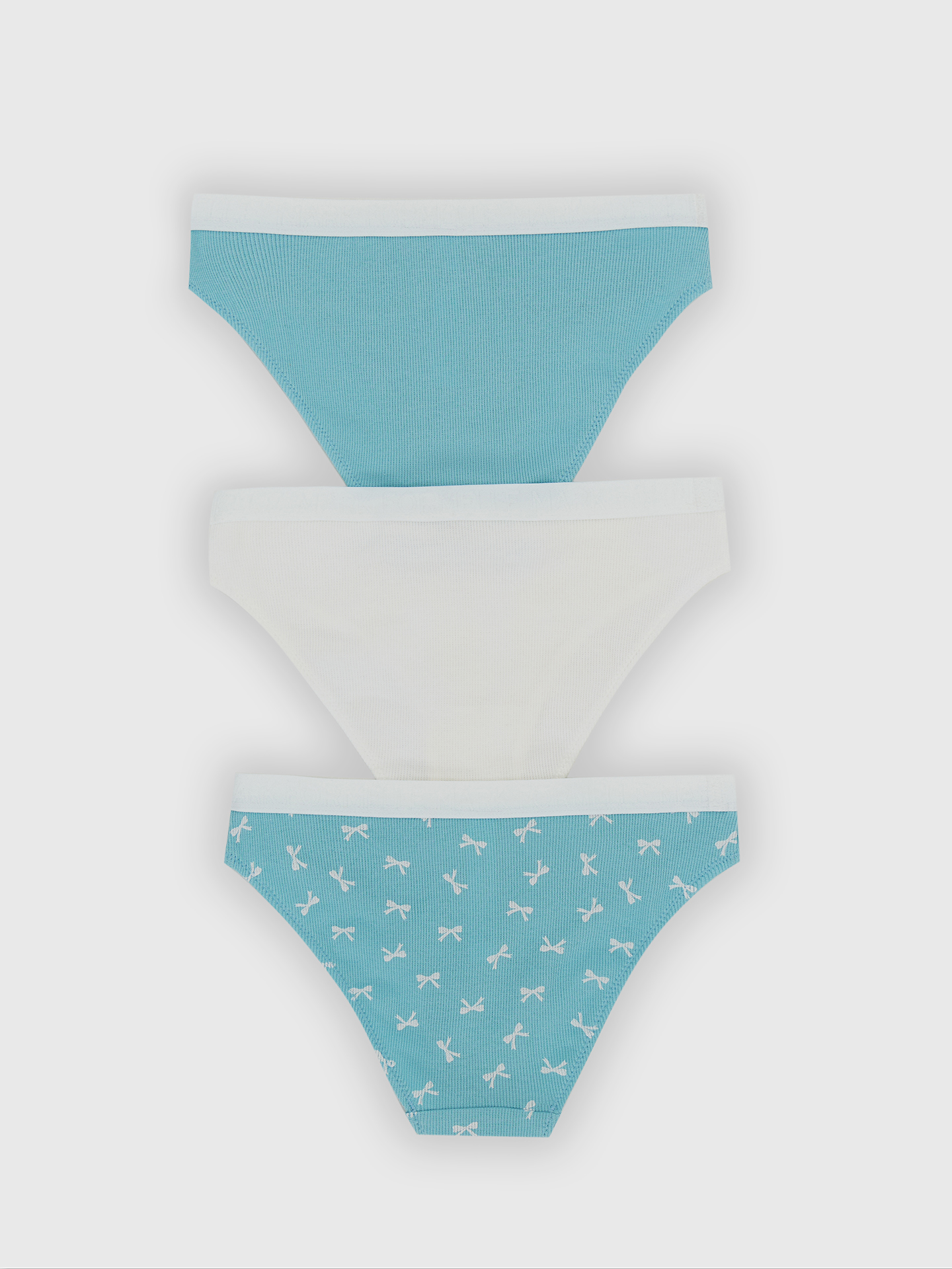 Трусы 3 шт Mark Formelle (Марк Формэль) 417753-3/голубой +печать1 - фото 2