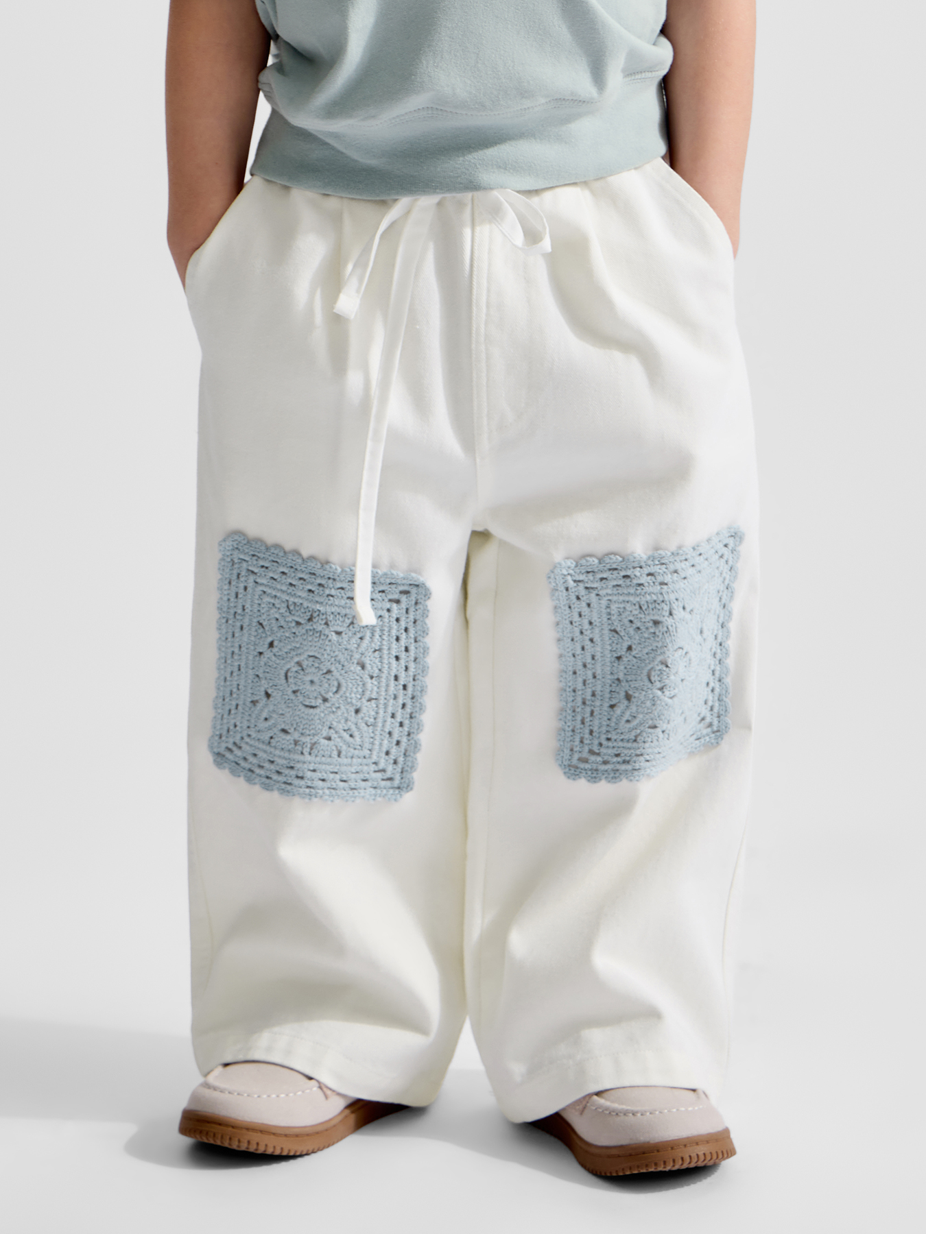 Джинсы Happy Baby 88713-1_white - фото 1