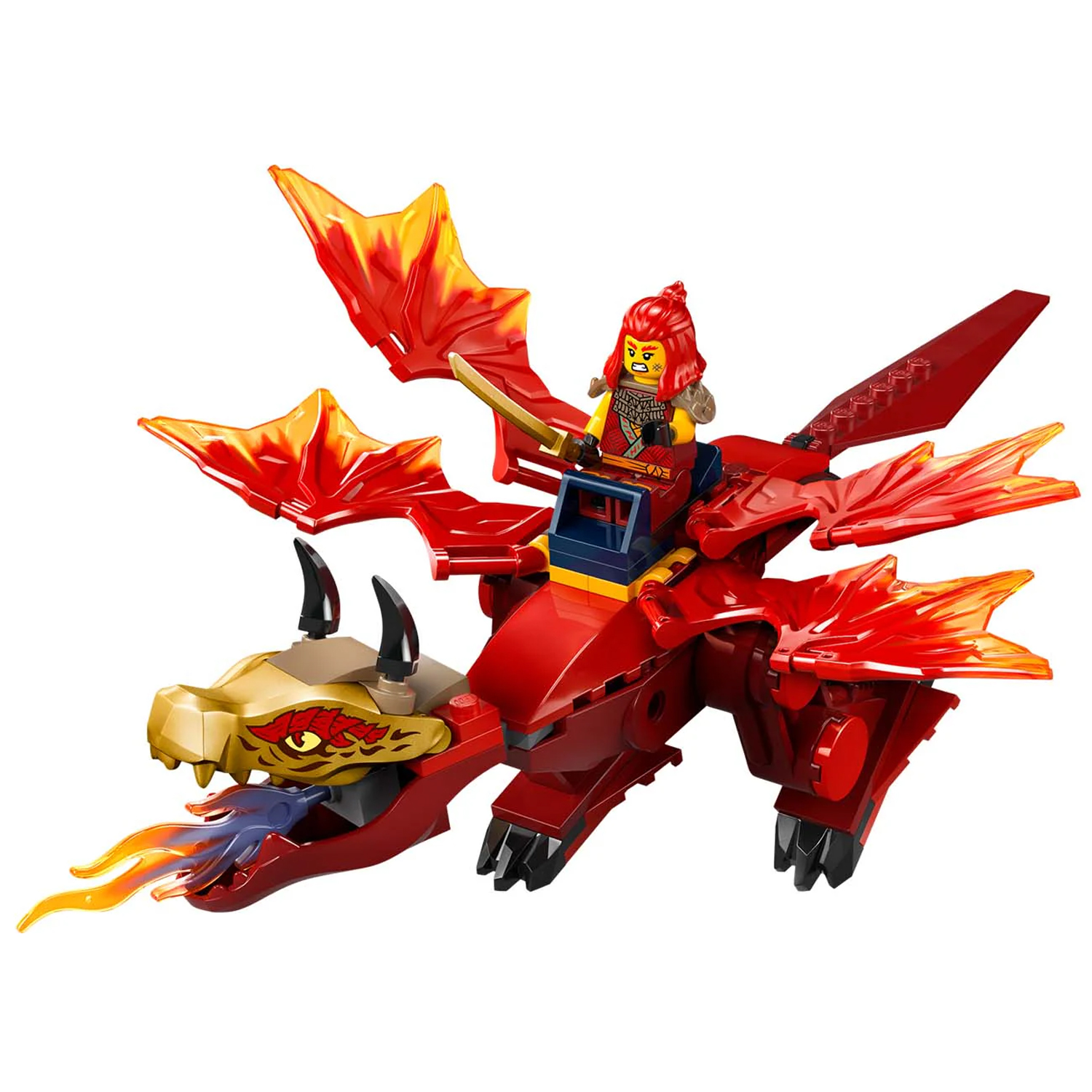 Конструктор LEGO NINJAGO Битва дракона Кая 120 дет. - фото 8