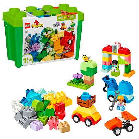 Конструктор LEGO DUPLO Коробка с кубиками 80 дет.