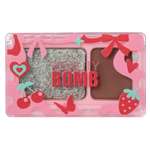 Палетка теней для век Beauty Bomb Double Eyeshadow Palette двойная 02 матовые и сияющие оттенки 3.4г