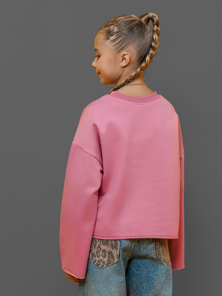 Свитшот Селтекс Ю_ДФ65 сухая роза - фото 4