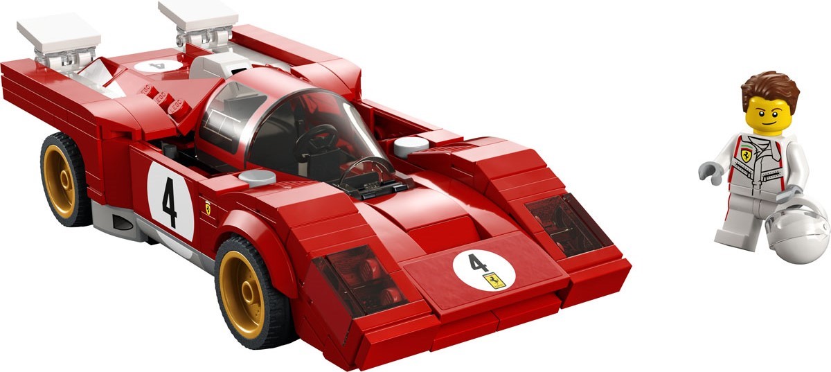 Изображение товара Конструктор LEGO Speed Champions 1970 Ferrari 512 M 76906 для сборки модели автомобиля