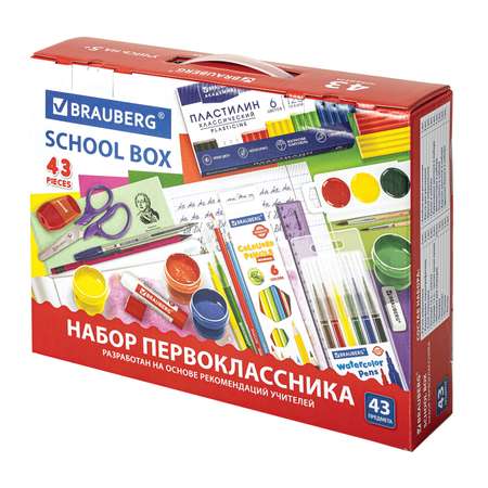 Набор школьника Brauberg 43 предм.