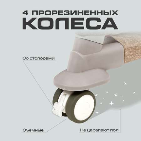 Детская приставная кроватка Nuovita Accanto Vanni