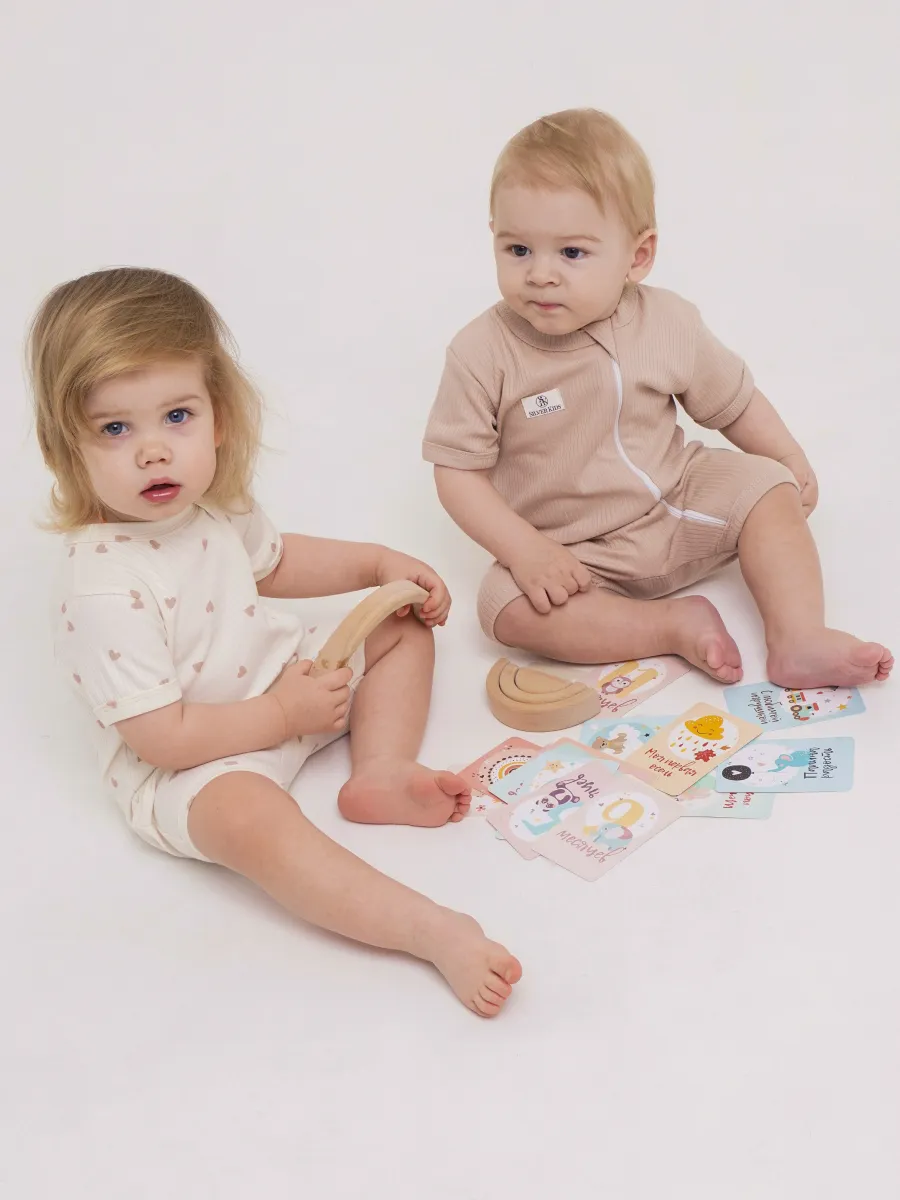 Комбинезон 3 шт Супер Пупс нбр/3пр/псчн/молн/леснаясказка - фото 13