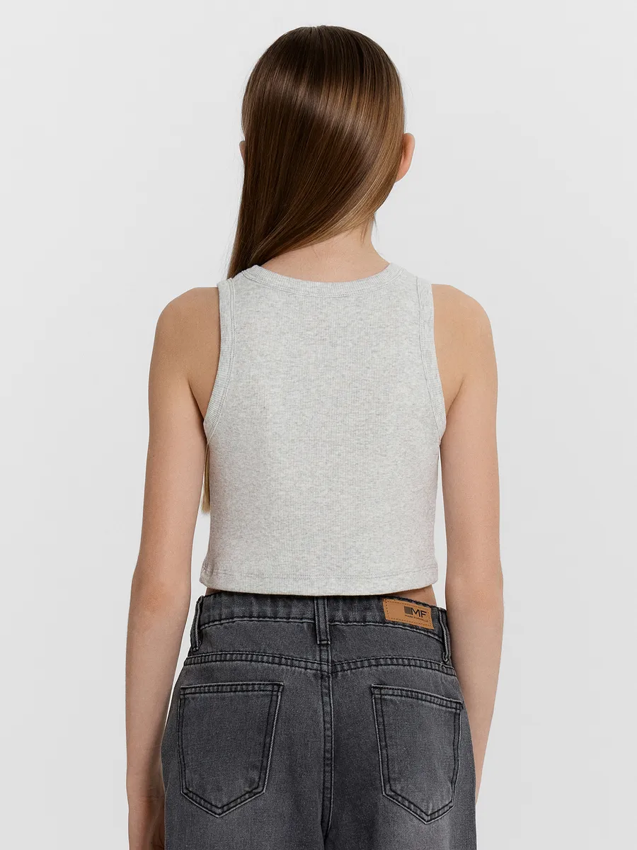 Топ Mark Formelle (Марк Формэль) 117902/серый меланж 4306-А - фото 6