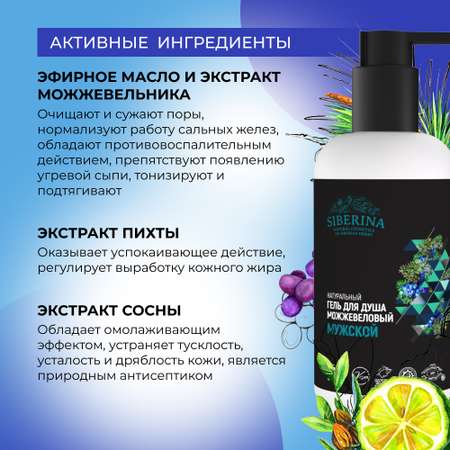 Гель Siberina 200 мл