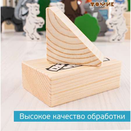 Конструктор Томик Театр Лесные сказки деревянный