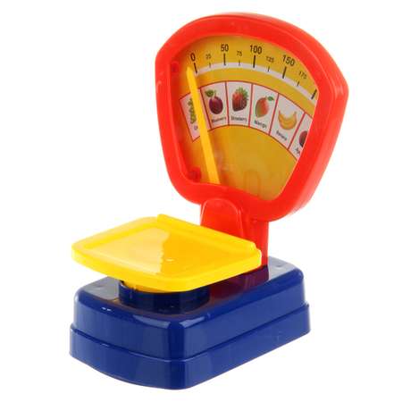 Игровой набор Veld Co тележки и корзинки, прилавок, касса, продукты