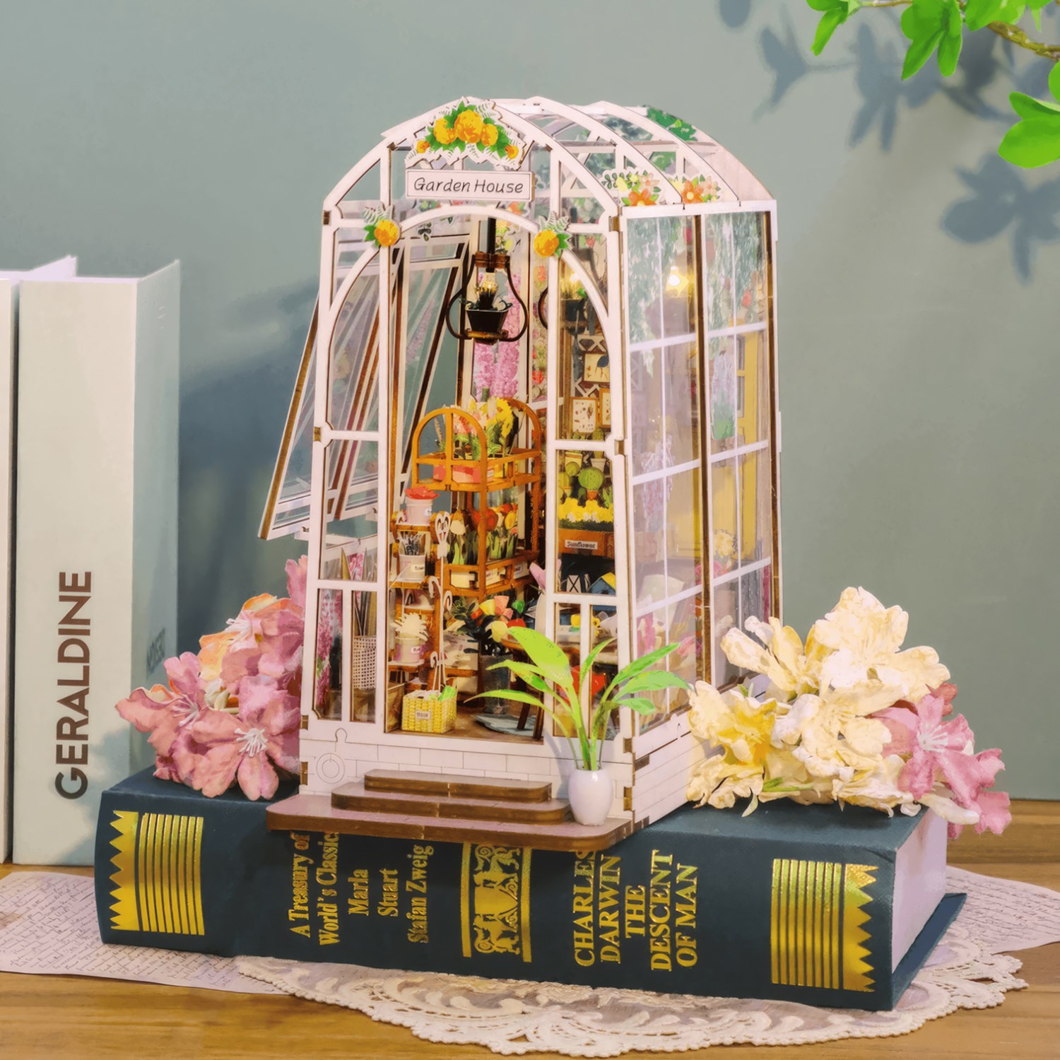Интерьерный конструктор HitToy Румбокс Садовый домик RMBX-311-01 - фото 7