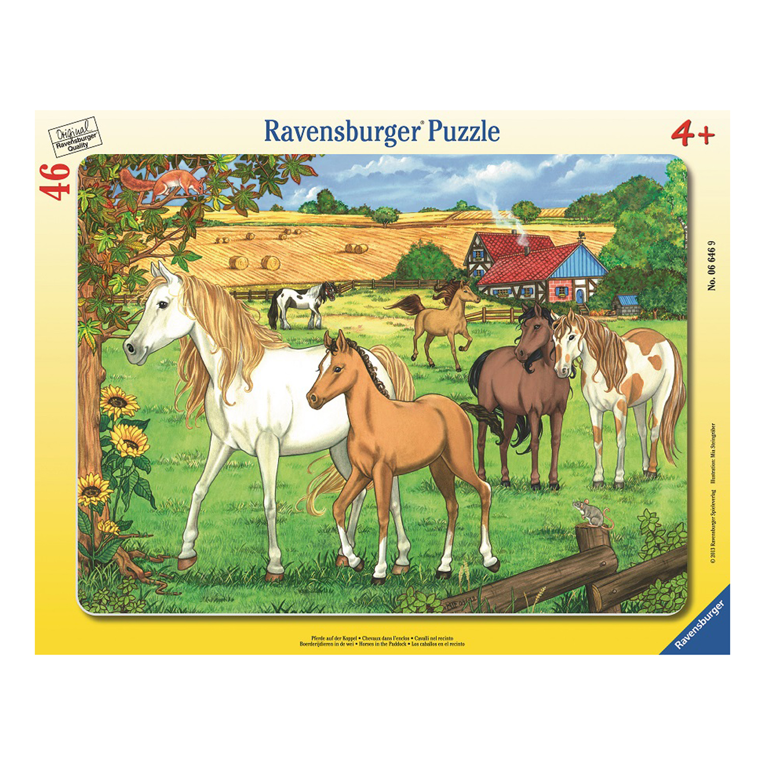 Пазл Ravensburger классический в ассортименте - фото 3