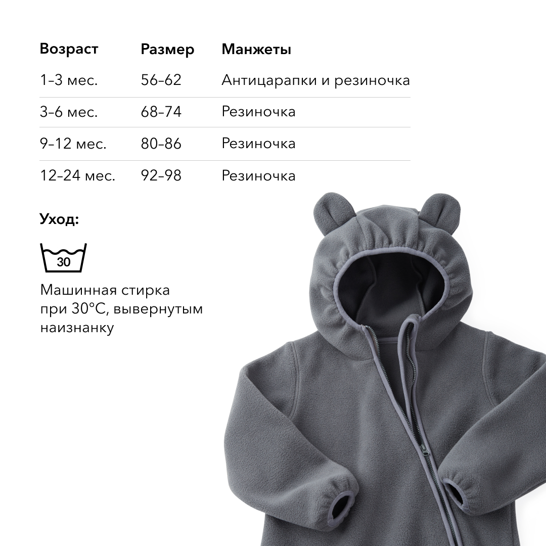 Комбинезон Happy Baby 89018-с - фото 4