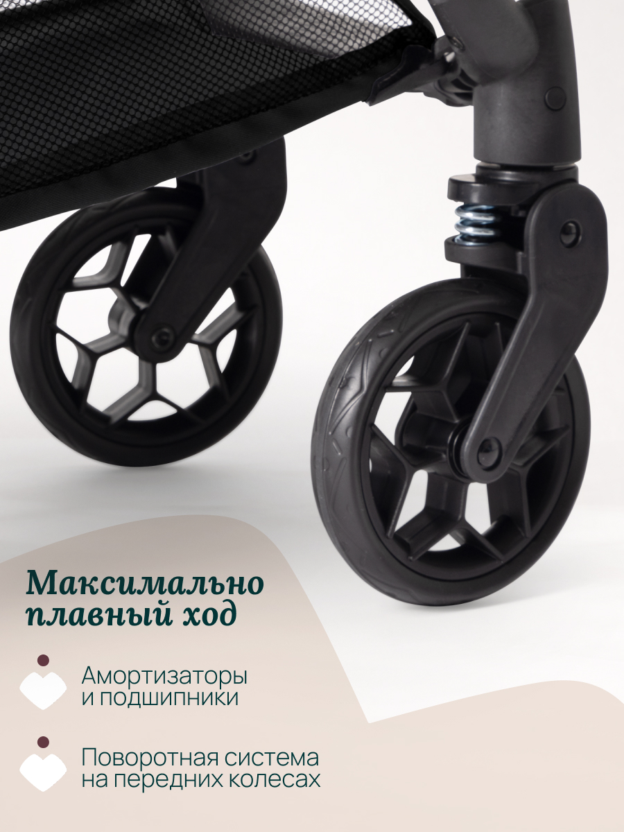 Коляска прогулочная Chicco URBINO Black черный - фото 12