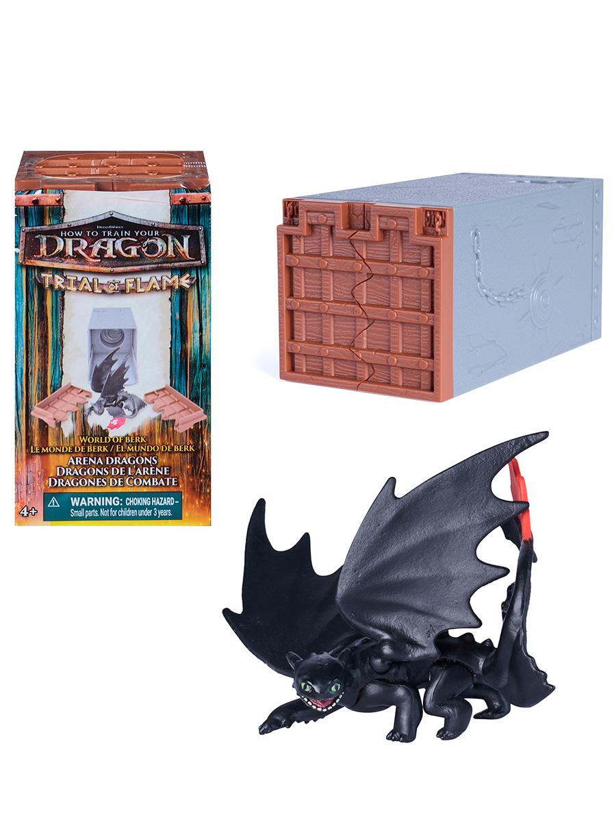 Фигурка Как приручить дракона How to Train Your Dragon Игрушка-сюрприз дракон и Арена - фото 1