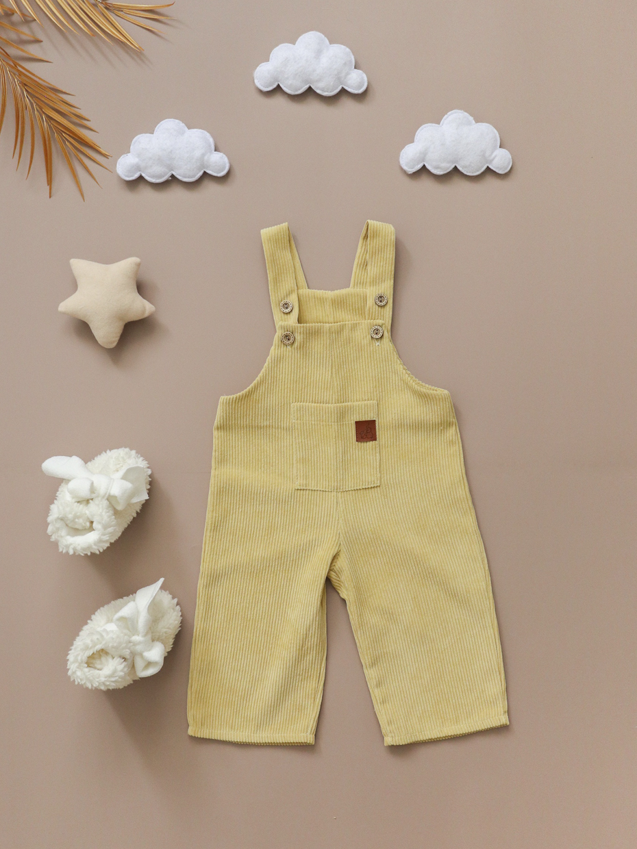 Полукомбинезон Bunnyphant Т-227/горчичный - фото 4