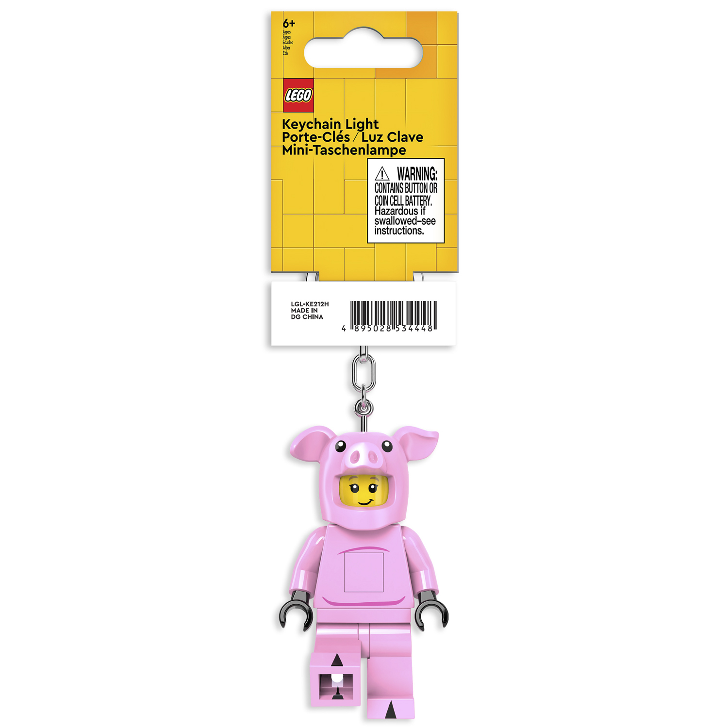 Брелок LEGO Minifigures - Девочка-Свинка 1 шт. - фото 7