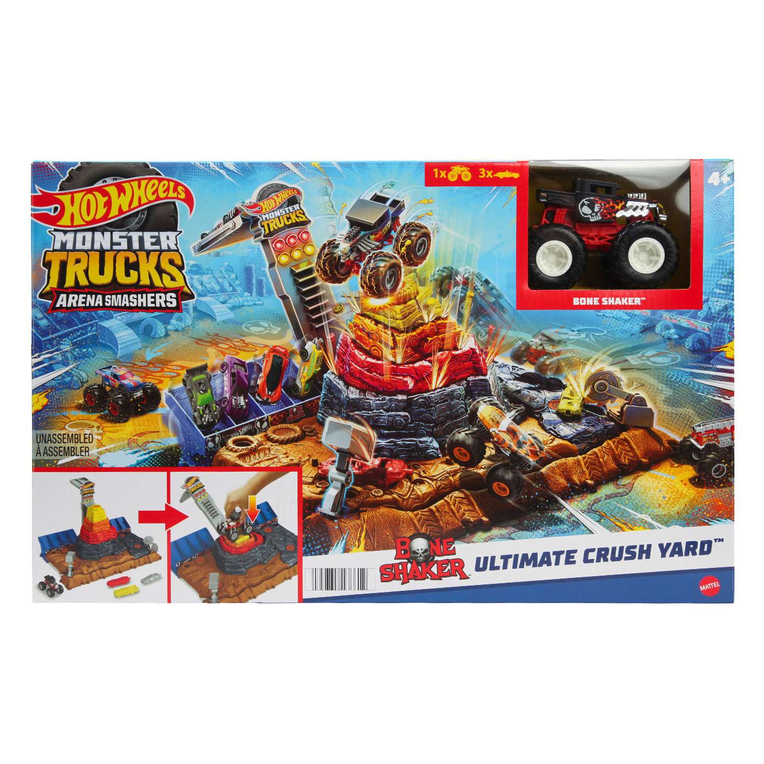 Парковка Hot Wheels Arena Smashers HNB96 - фото 2