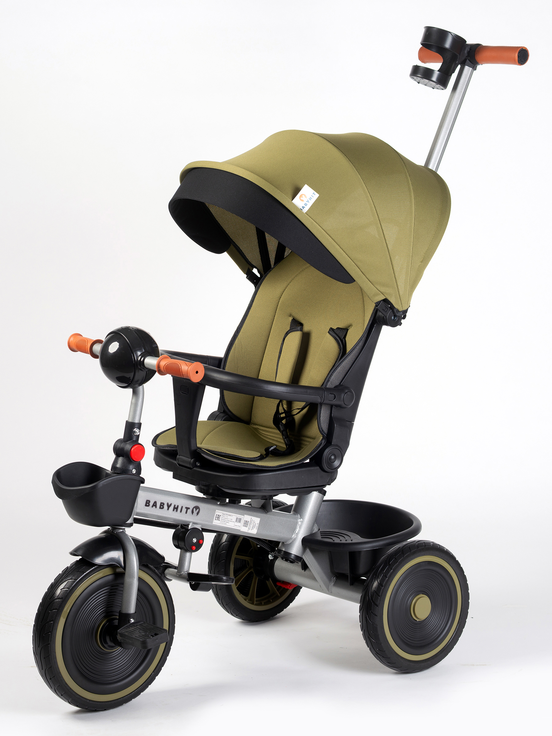 Трехколесный велосипед Babyhit 11 дюймов - фото 7