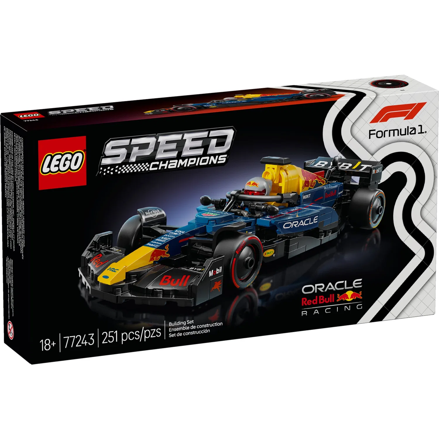 Конструктор LEGO Speed Champions Oracle Red Bull Racing RB20 251 дет. - фото 7