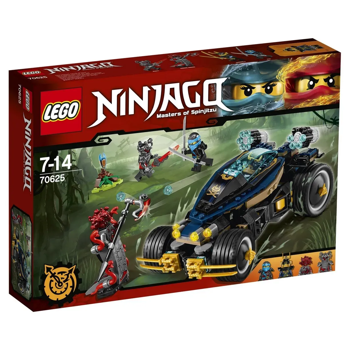 Конструктор LEGO NINJAGO 70625 406 дет. - фото 1