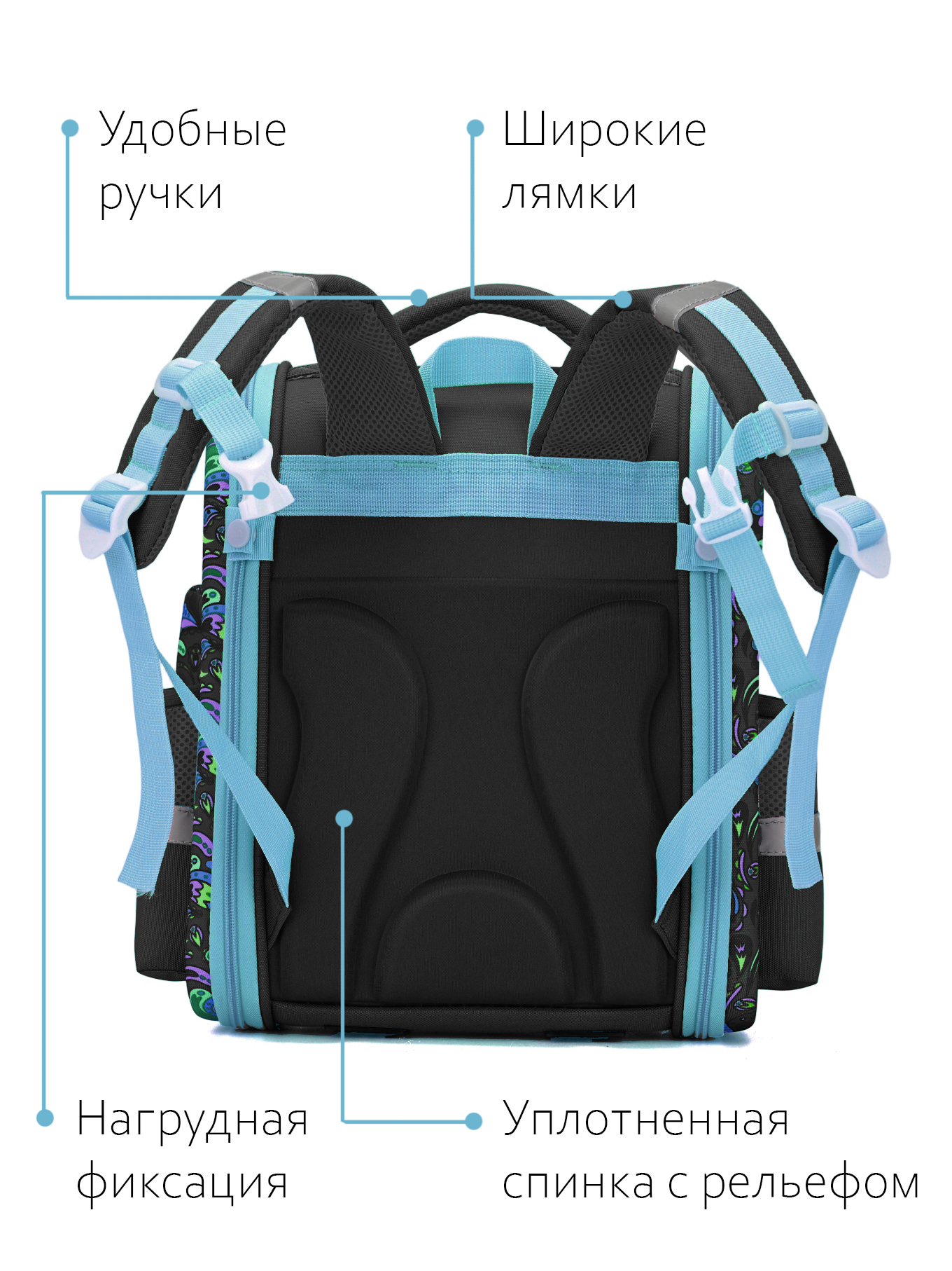Ранец дошкольный APSIS junior - фото 3