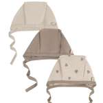 Чепчик 3 шт Фабрика Бамбук