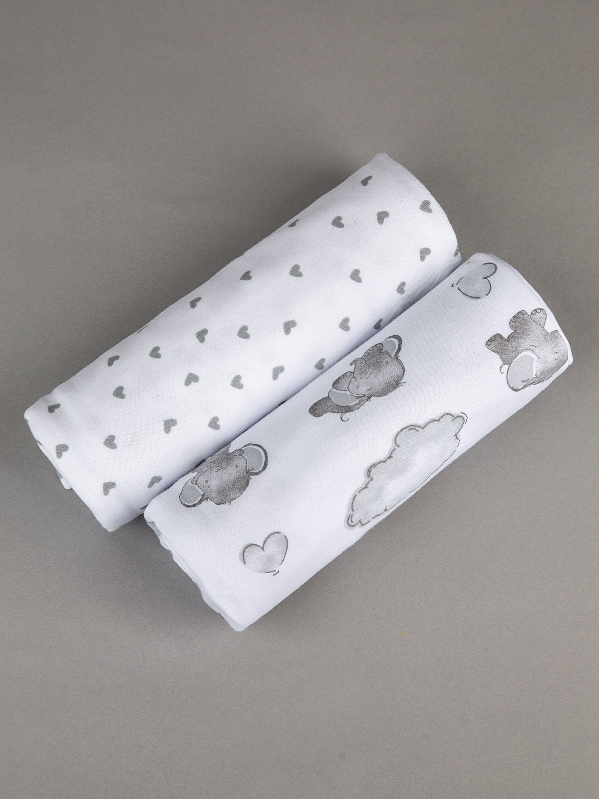 Пелёнка inlovery трикотаж 85х100 см 2 шт. - фото 26