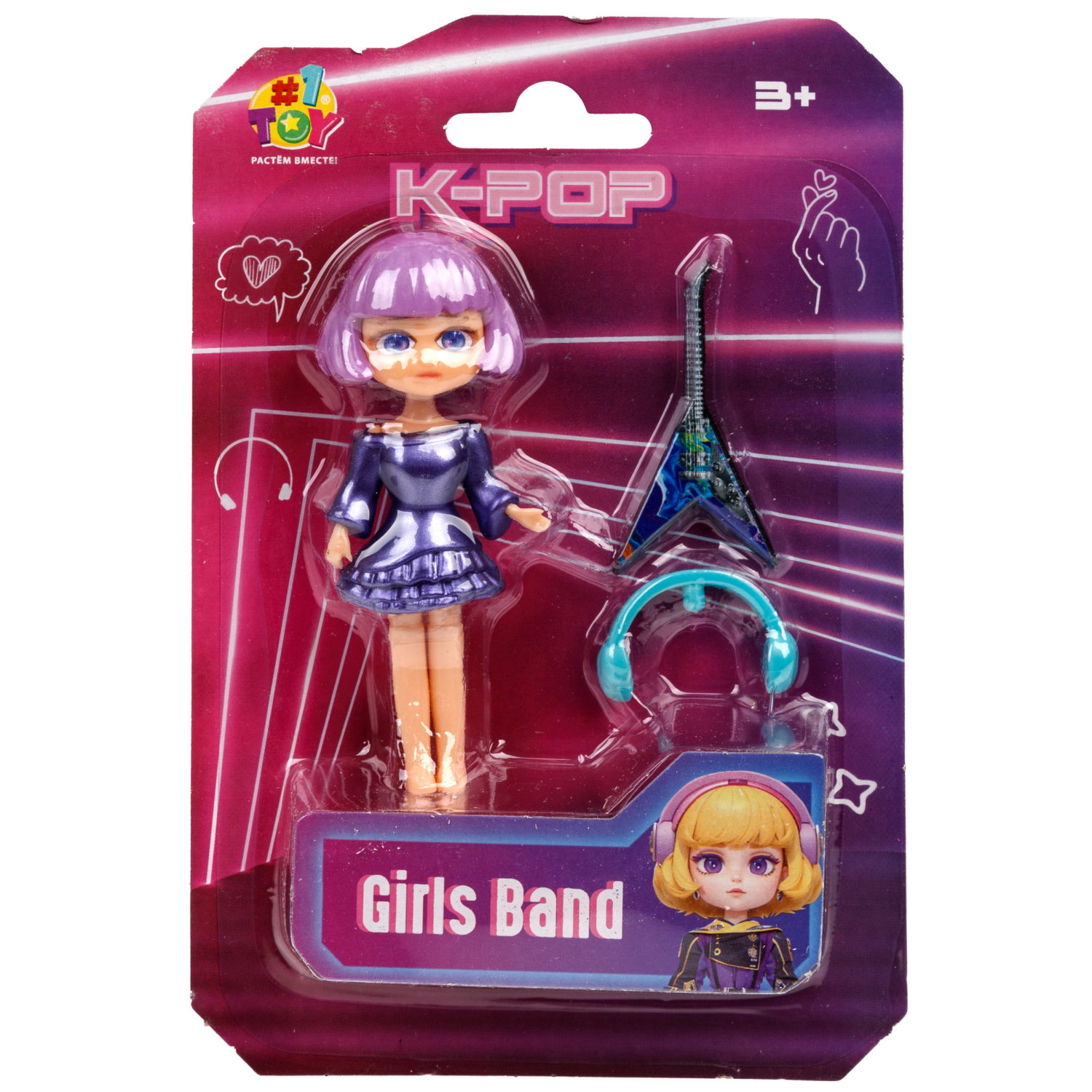 Фигурка 1TOY K-POP Girls band в ассортименте - фото 6