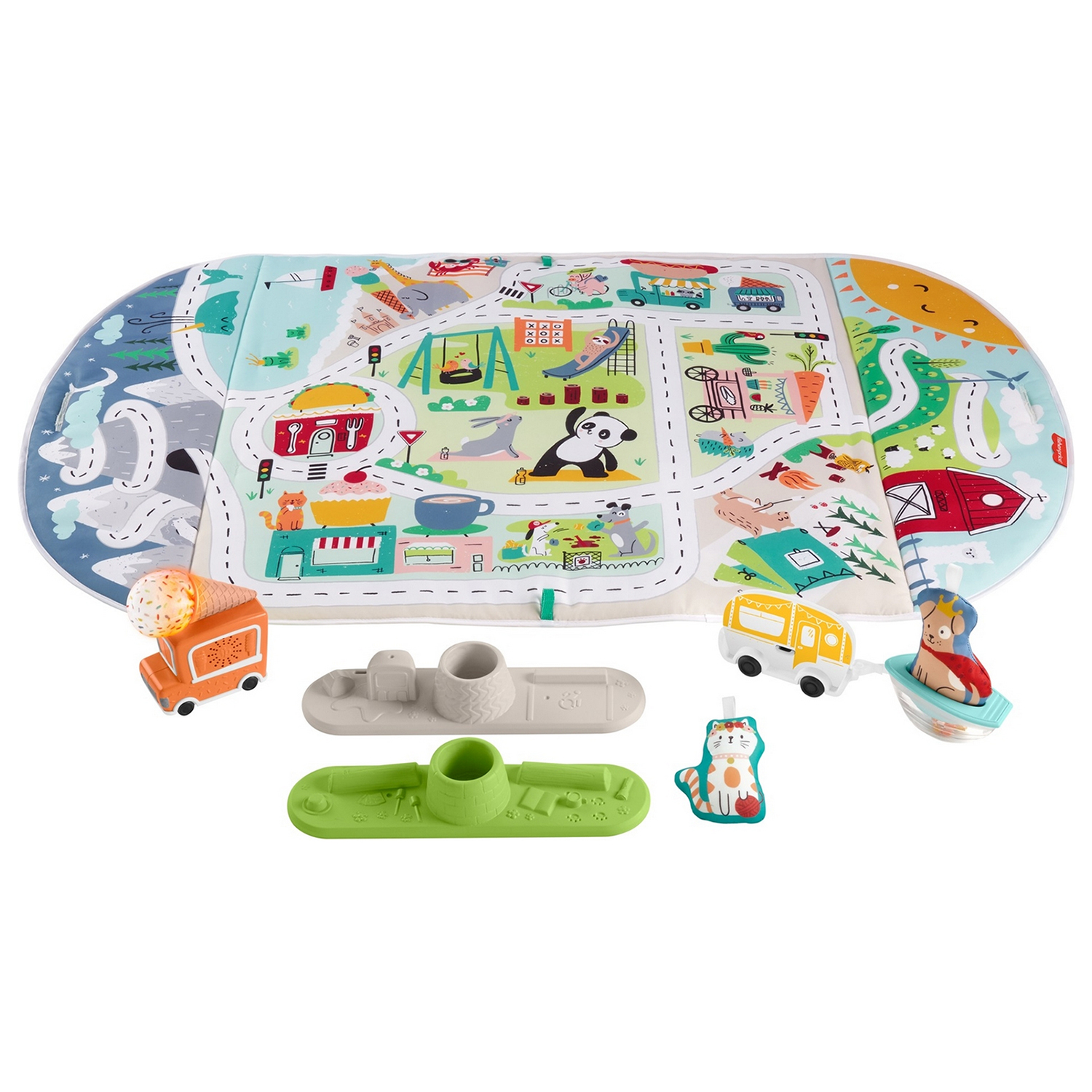 Коврик Fisher Price с дугами Большой - фото 6