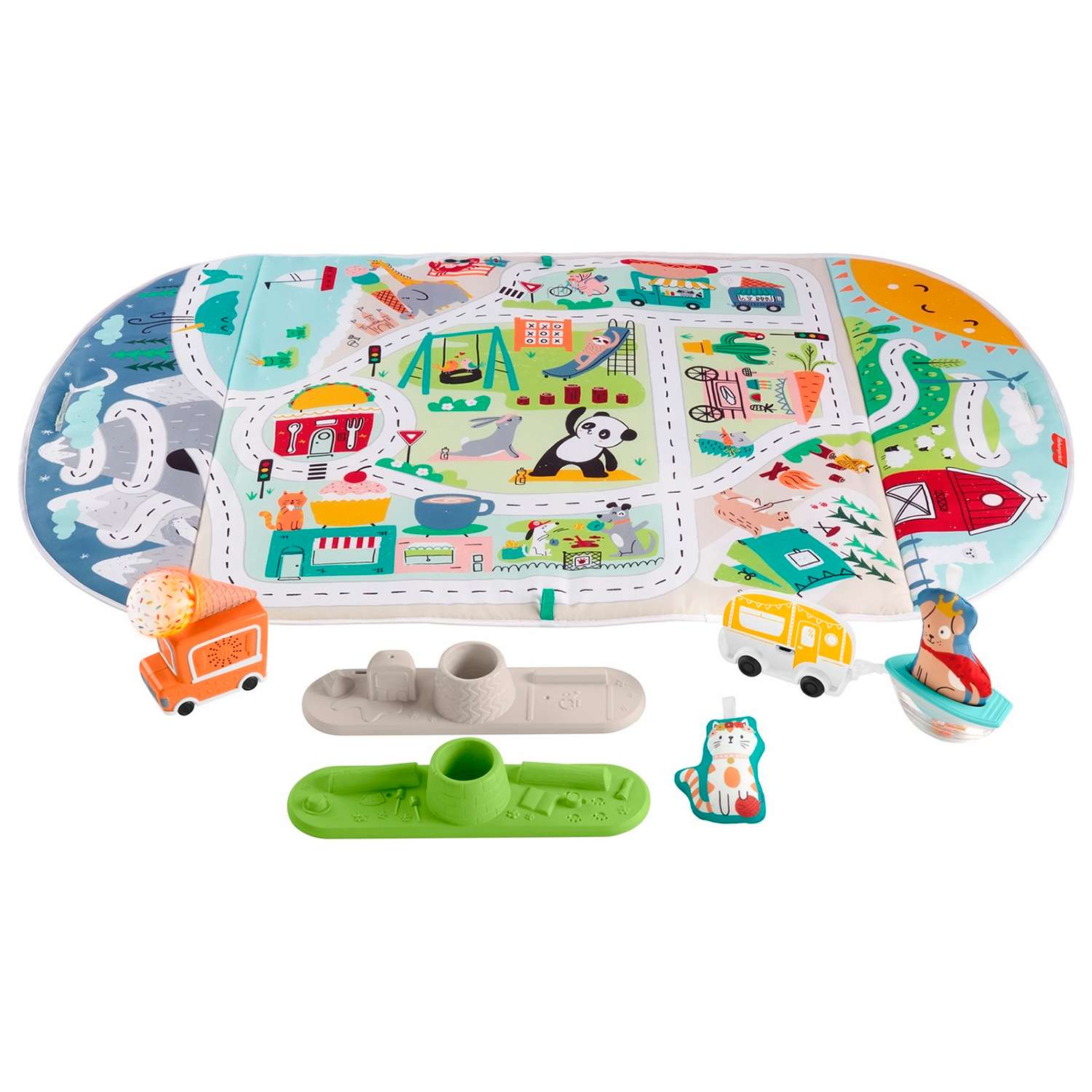 Коврик Fisher Price с дугами Большой - фото 6