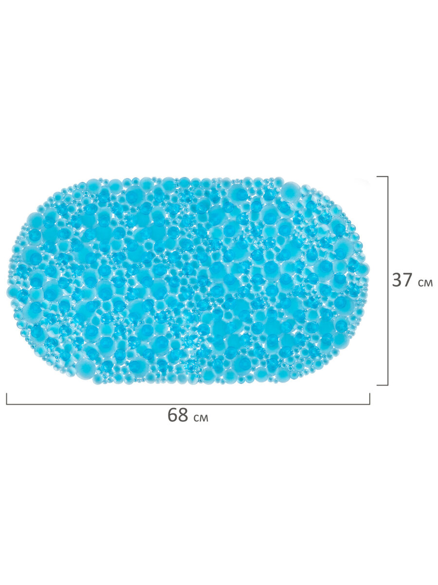 Коврик для ванной PRIMILA Пузыри 37 x 68 см - фото 13