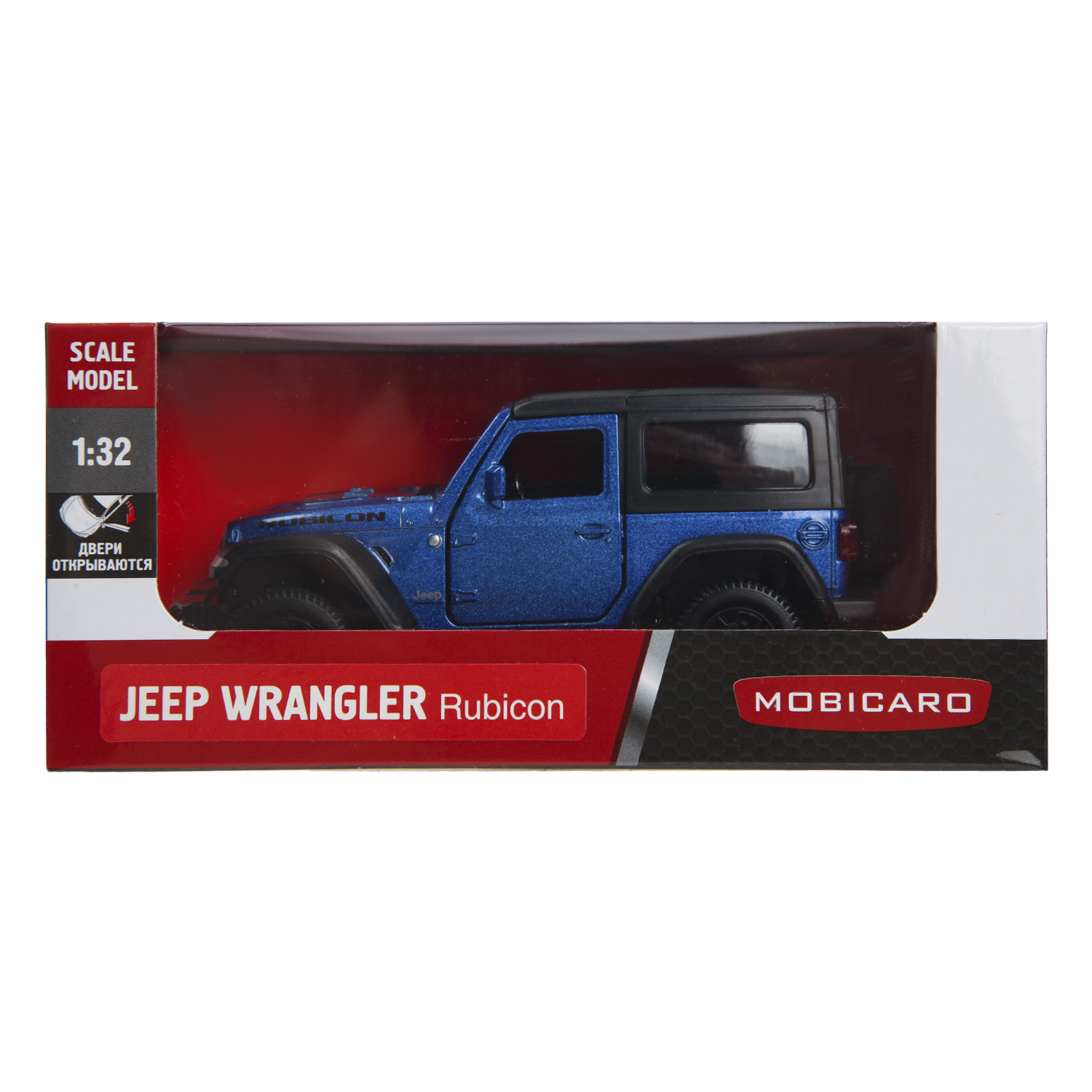 Автомобиль Mobicaro Jeep Rubicon Open Top 1:32 544060(A) - фото 2