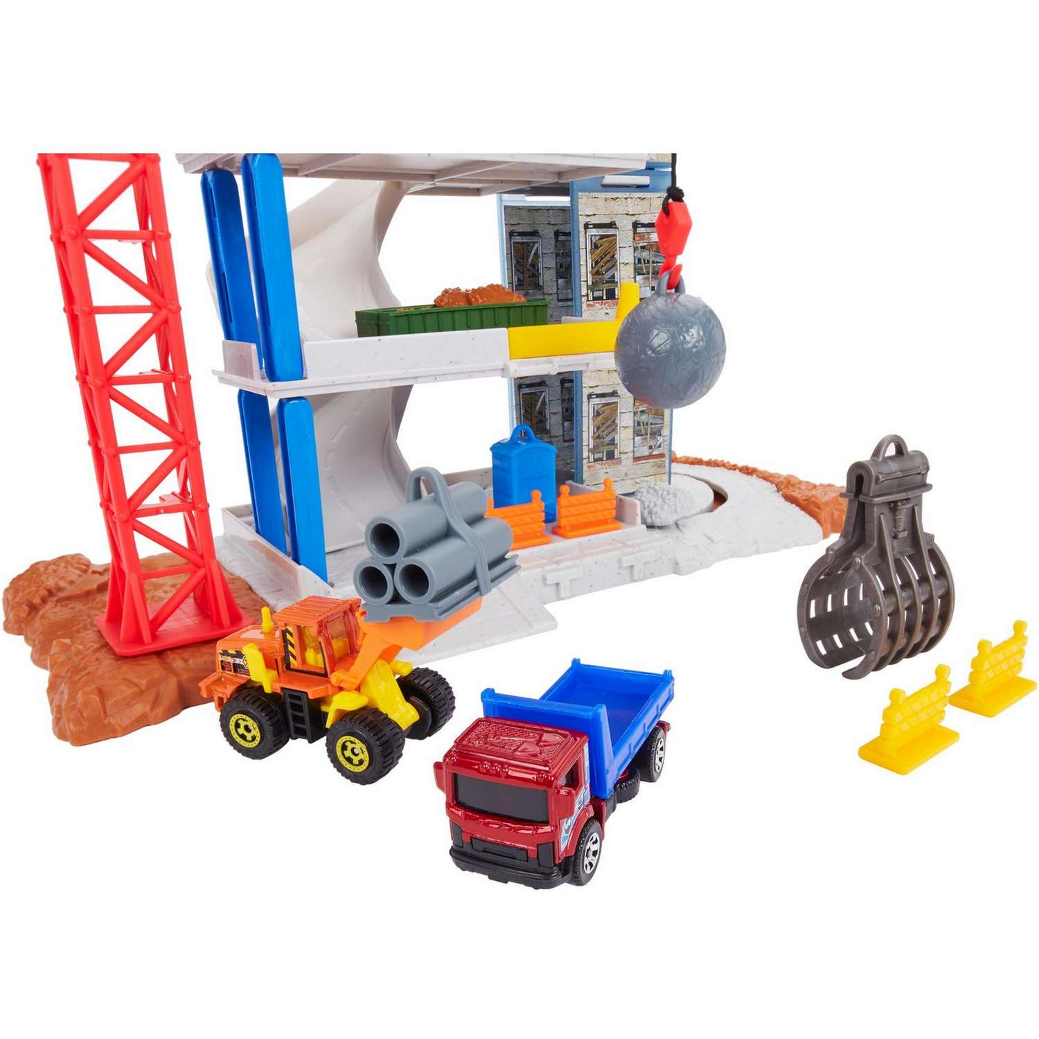 Конструктор Matchbox Снос здания сборная игровая модель - фото 14