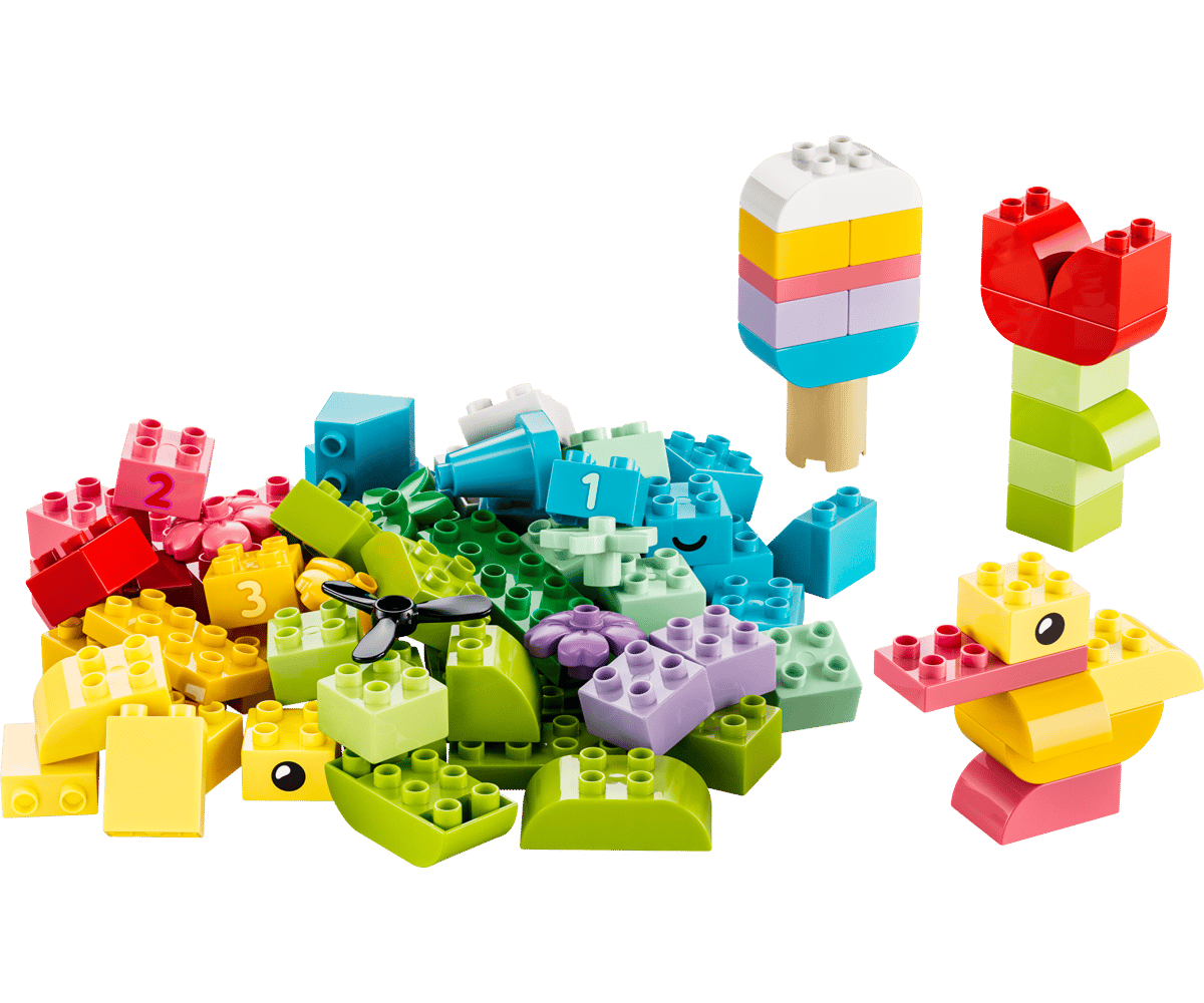 Конструктор LEGO DUPLO Красочная креативная коробка 80 дет. - фото 2