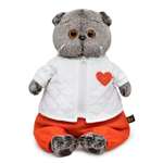 Мягкая игрушка BUDI BASA Басик в куртке и комбинезоне