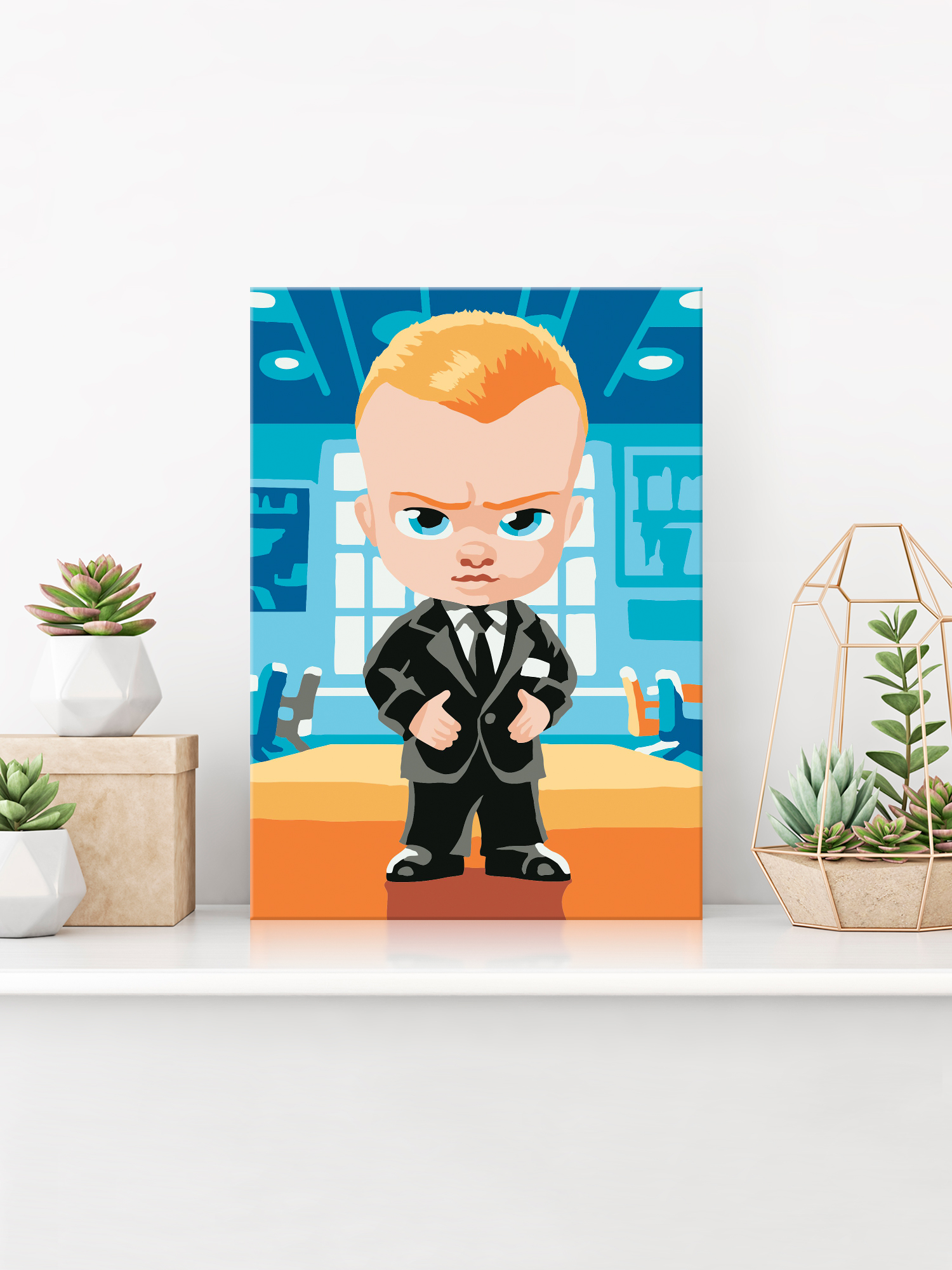 Картина по номерам Hobby Paint Босс в ассортименте - фото 3