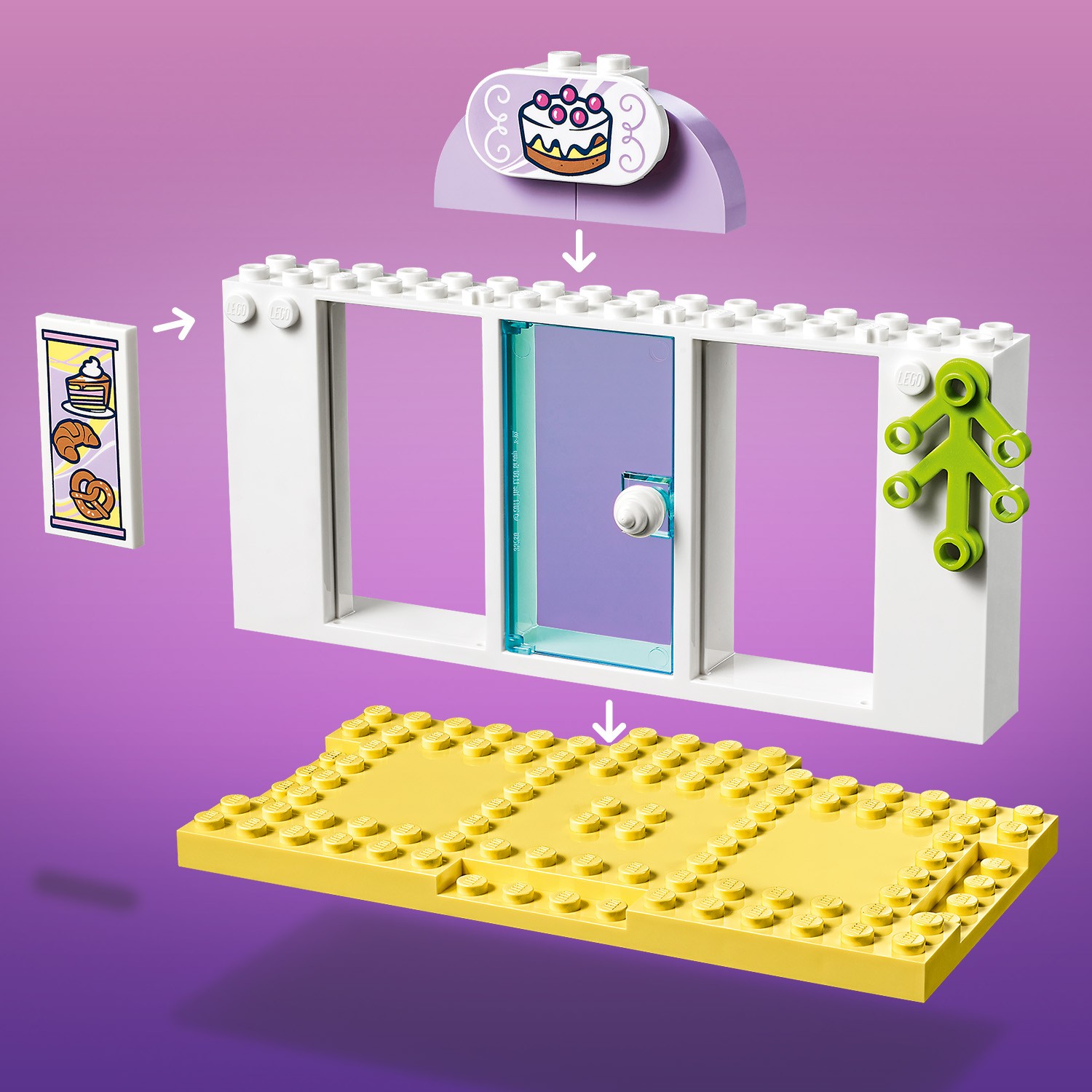 Конструктор LEGO Friends Пекарня Хартлейк-Сити блочный - фото 4