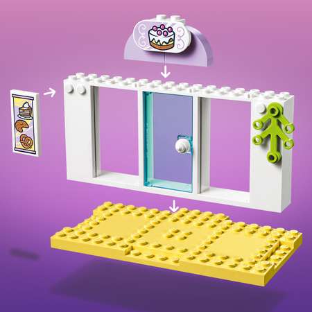 Конструктор LEGO Friends Пекарня Хартлейк-Сити блочный