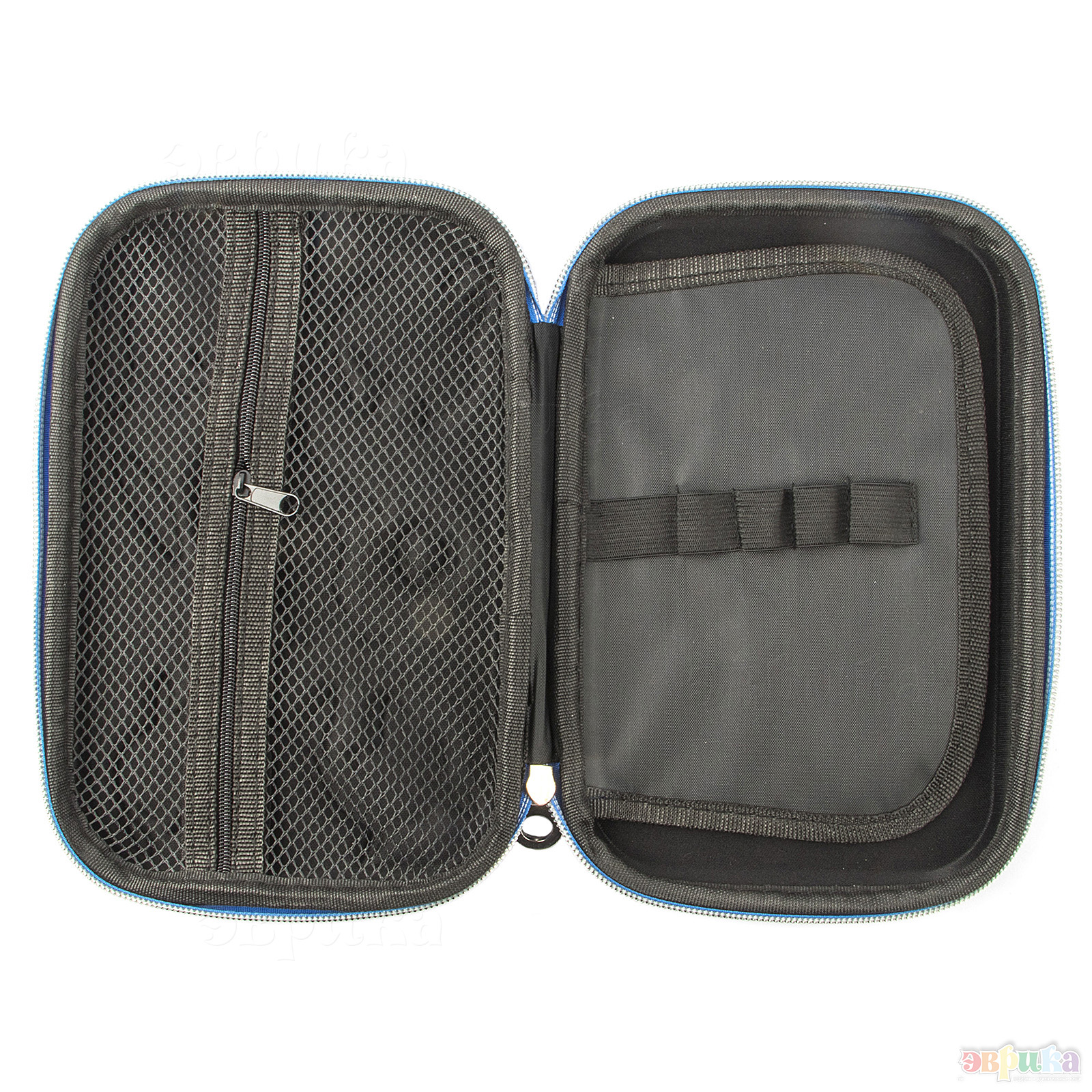 Пенал книжка ЭВРИКА Морской волк светло синий - фото 2