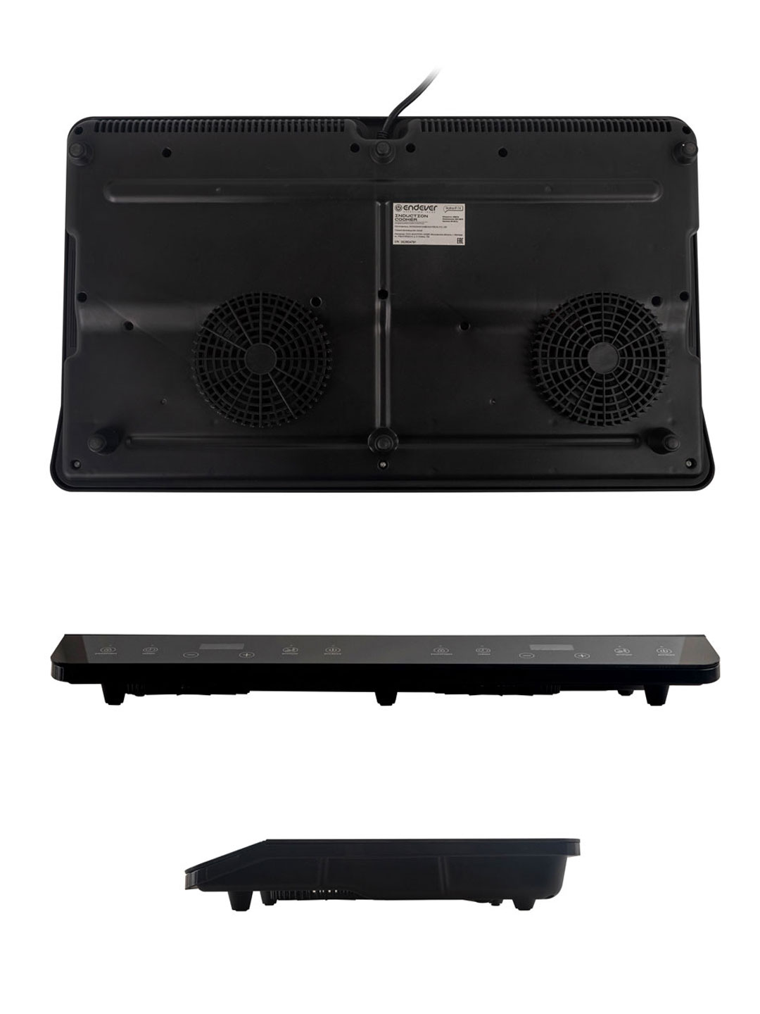 Плитка электрическая индукционного типа ENDEVER Skyline IP-74 4000 Вт 8 режимов Черный хрусталь - фото 4