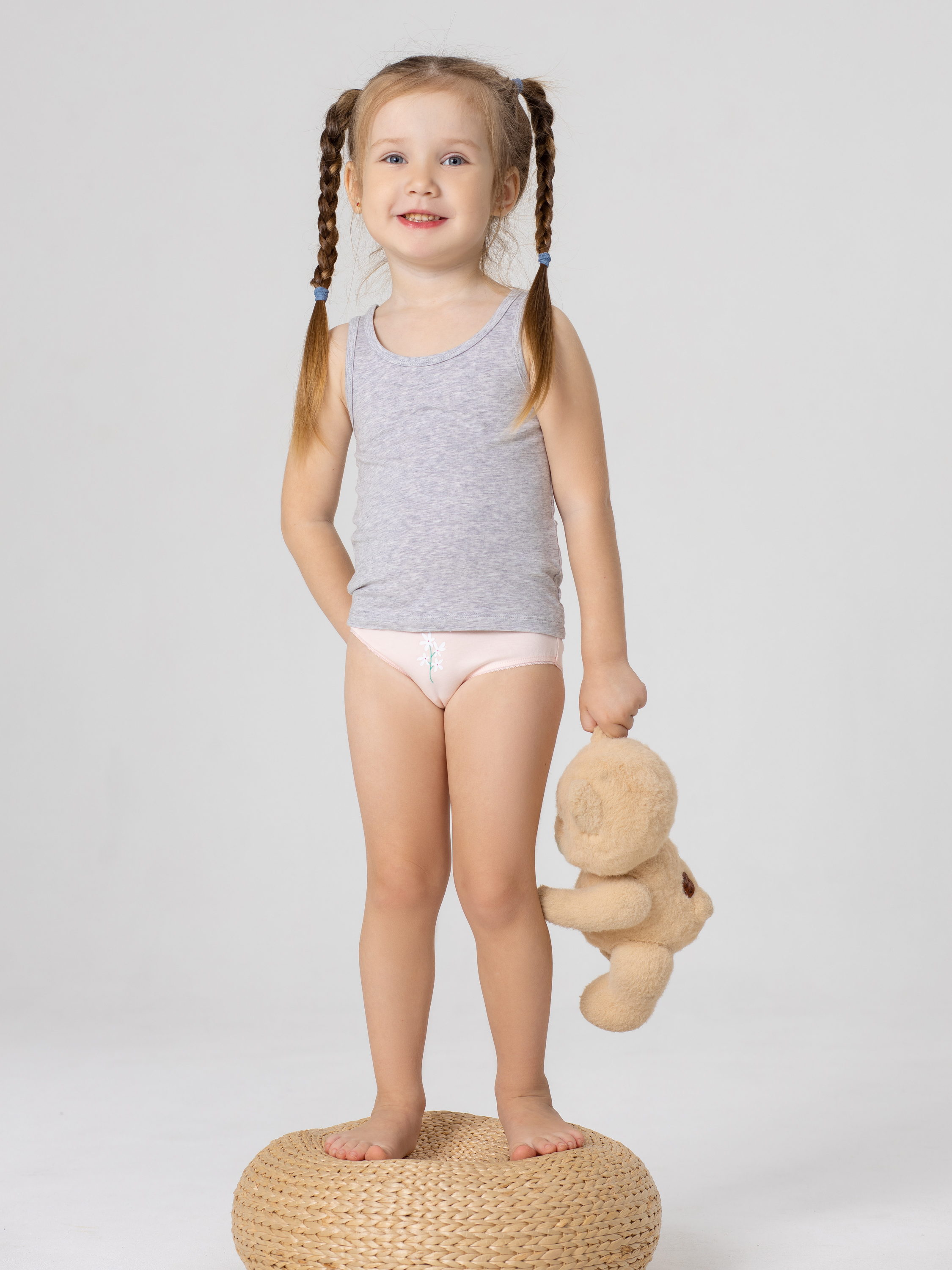 Трусы 3 шт Linas baby 1669-18 Жел-Роз-Бел - фото 12