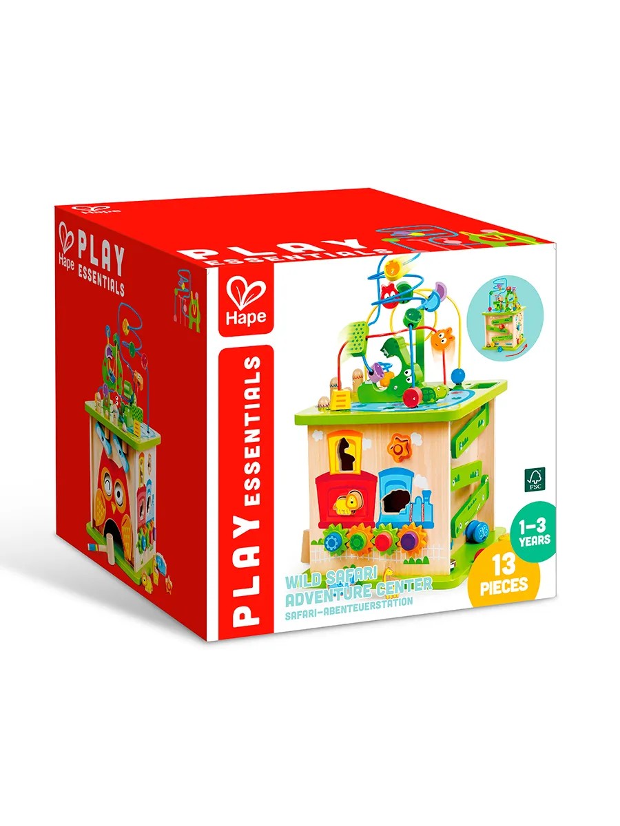 Игрушка Hape бизиборд развивающий большой деревянный - фото 8