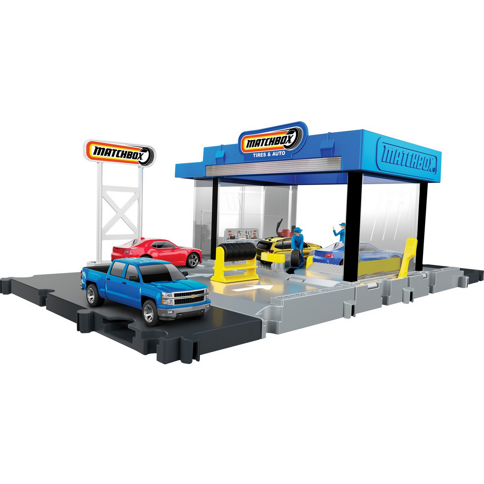 Конструктор Matchbox Сервисный центр - фото 16