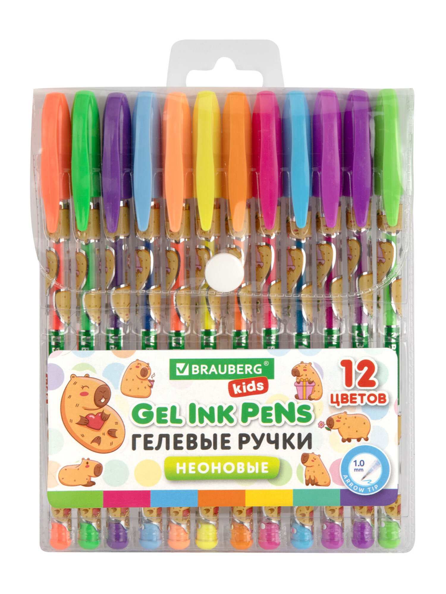 Ручка гелевая Brauberg 12 шт. - фото 2