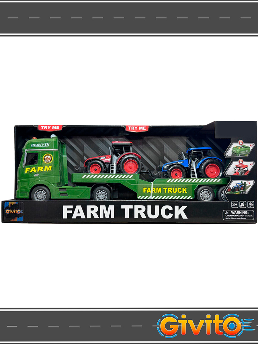 Автовоз Givito Сельхоз транспортер G235-478 - фото 5