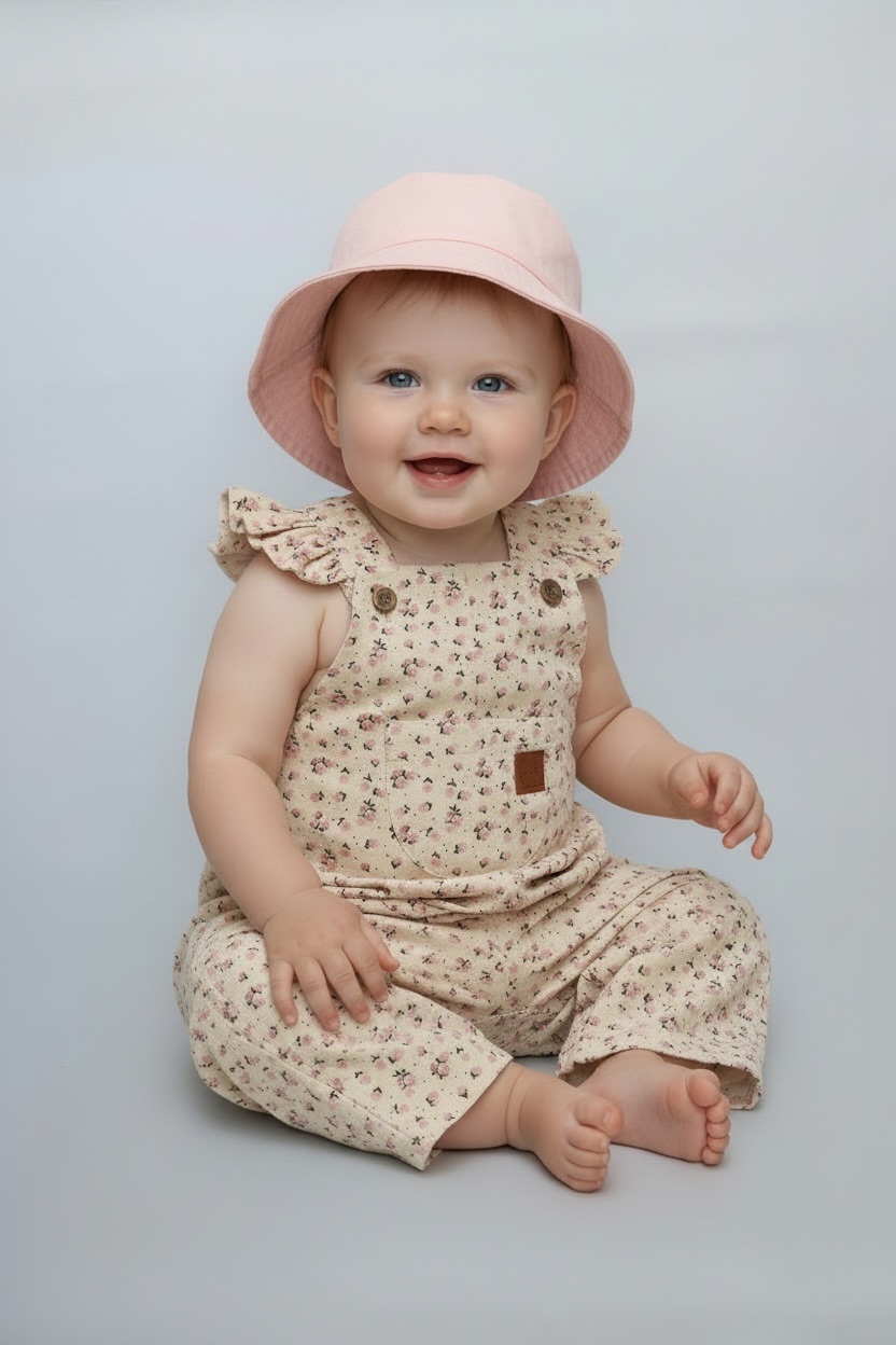 Полукомбинезон Bunnyphant Т241/пудровый - фото 1