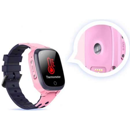 Фитнес-браслет BandRate Smart ABRSLT25PB с термометром и GPS