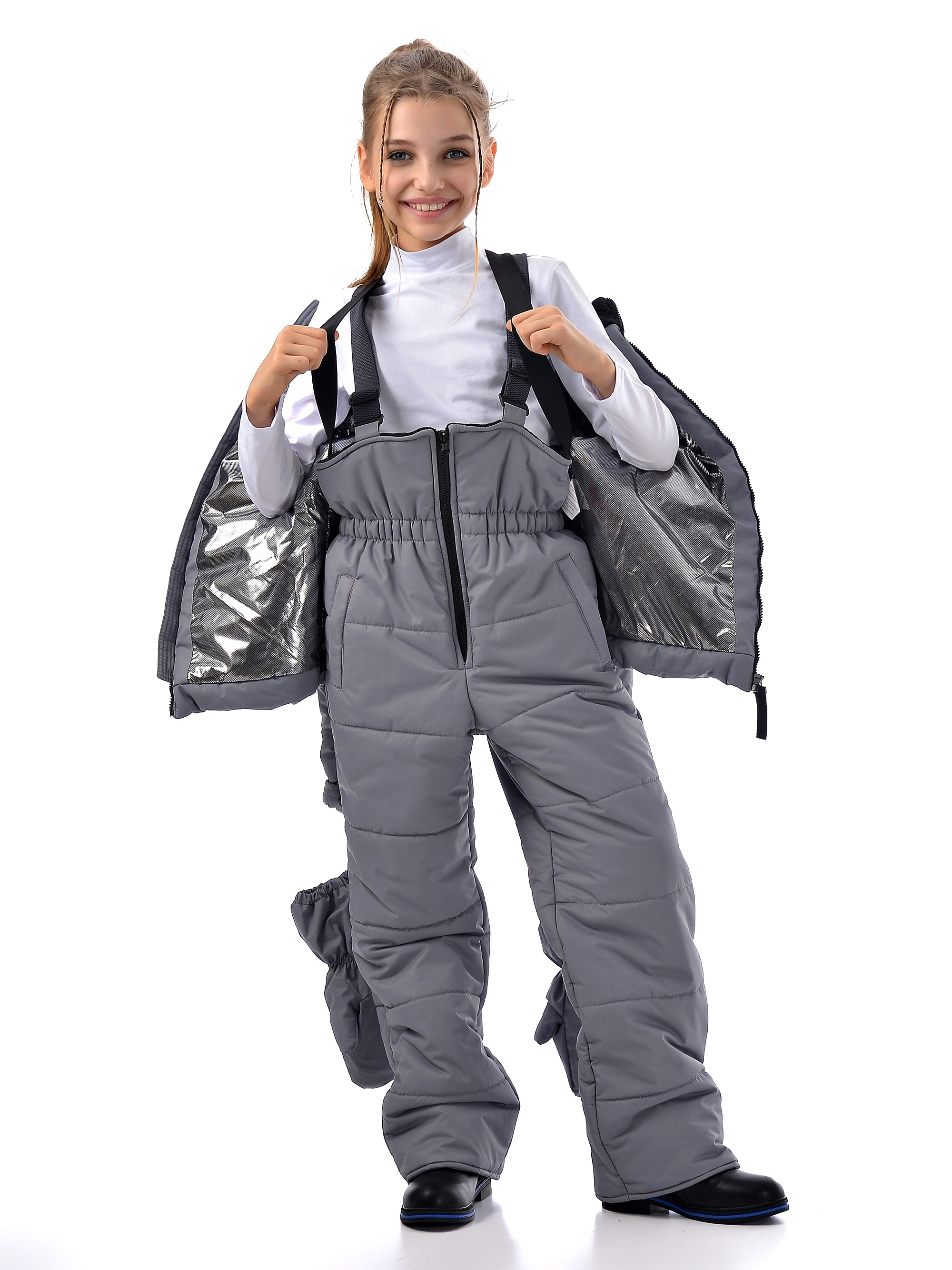 Комплект Rusland мз-крис-серый 116-134 - фото 3