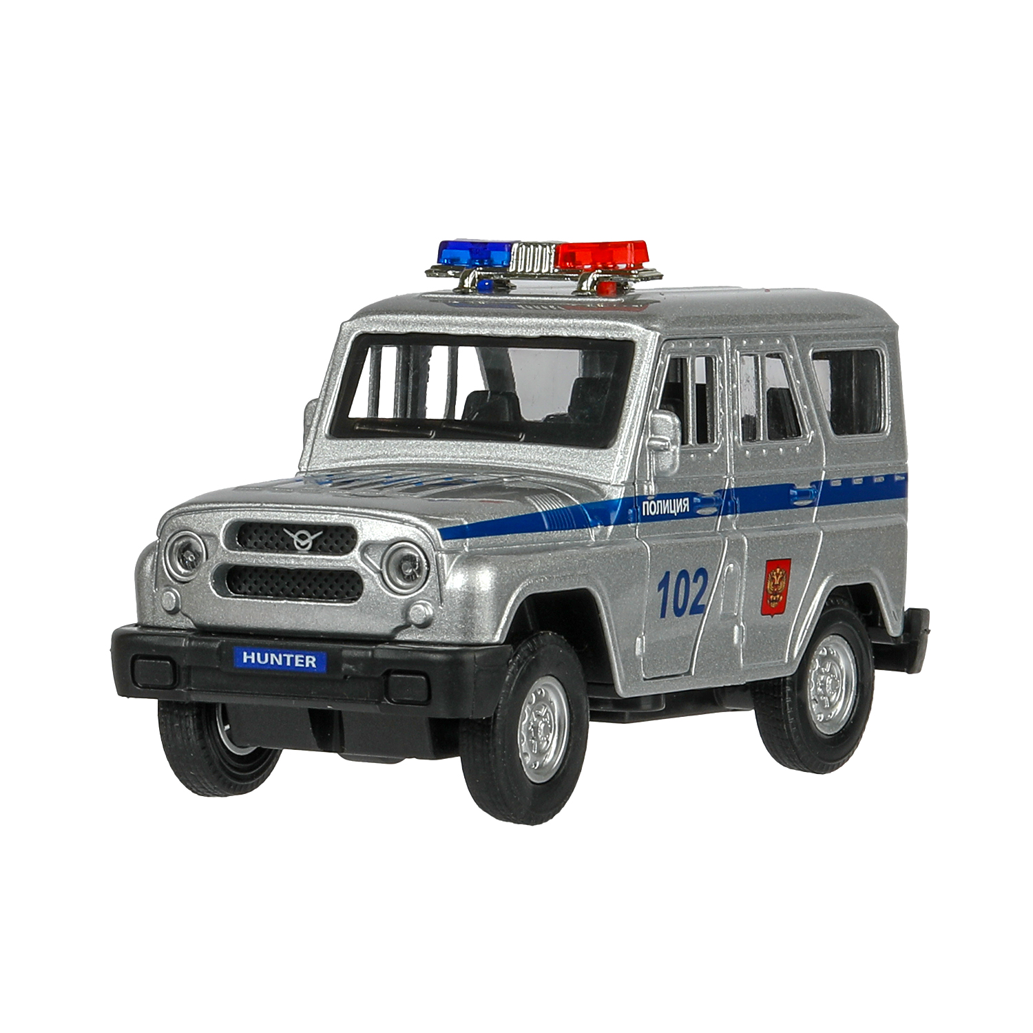 Полицейская машина Технопарк УАЗ 392255 - фото 8